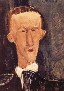 Amedeo Modigliani, Portrait of Blaise Cendras